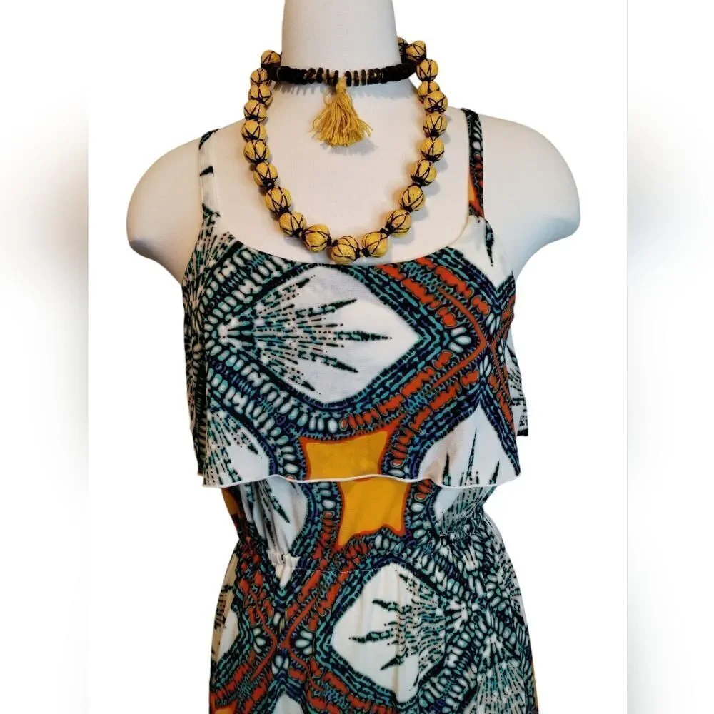 Madison Tiered Maxi Dress - Picture 2 of 3